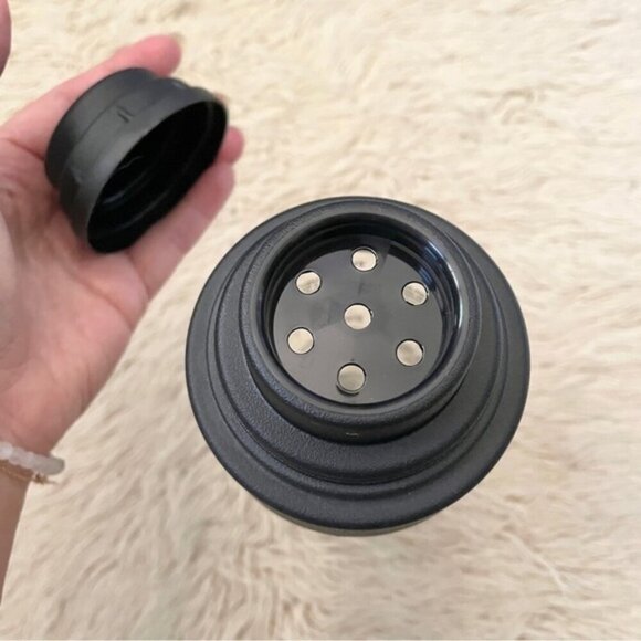 Glass Cocktail Shaker w/ Plastic Lid Bilingual Recipes - 3-piece - Picture 6 of 8